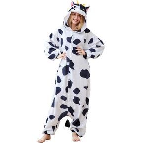 Adult Animal One-piece Pajamas Cosplay Animal Homewear Sleepwear Costume for Women Men
