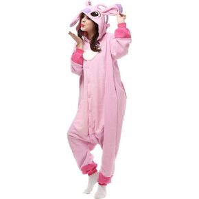 Unisex-Adult Animal Onesies Pajama Halloween Costumes for Adult and Teenagers