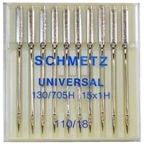 110/18 Schmetz Universal Needle in a 10 Pack