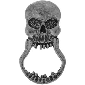 Sunglasses Eyeglasses Holder Pewter Jacket Pin Skull Design