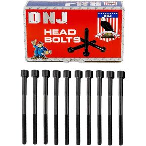 DNJ HBK928 Head Bolt Kit 2 for 008-2015 / Lexus, Pontiac, Scion, Toyota/Corolla, CT200h, Matrix, Prius, Prius Plug-In, Prius V, Vibe, xD / 1.8L / DOHC / L4 / 16V / 2ZRFE, 2ZRFXE /VIN 8, VIN U