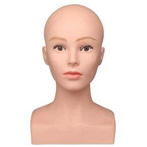 Wig Mannequin Head With Shoulders,Foam Manikin Head For Wigs Female,Wig Head Mannequin For Styling,Mannequin Head For Wigs Display Glasses, Hats in Saudi Arabia