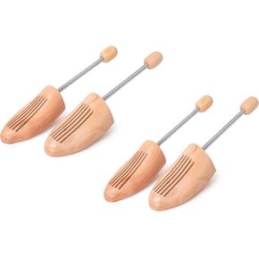 Kaps – Wooden Shoe Trees for Men & Women (2 Pck) – Shoe Shaper – Preserves Shape, Absorbs Moisture & Extends Footwear Life