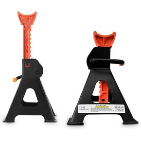 Jack Stands 3.0 Ton (6,000 lbs) Capacity Car Jack Stands Adjustable Height, for Lifting SUV, Pickup Truck, Car and UTV/ATV, 1 Pair
