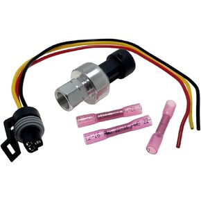 A/C Refrigerant Pressure Sensor & Connector Fits 13587668 Compatible with Century Enclave Lacrosse Lesabre Terrain Yukon Sonic Spark Canyon Envoy Silverado 1500 2500 3500