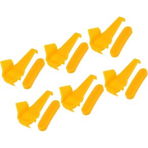 6 Sets Tire Changer Plastic Insert Tire Demount Head Tire Machine Guard Wheel Side Protector for Mount Demount Duck Head Tyre Repair 2.32"x0.75"x1.14" Replacement
