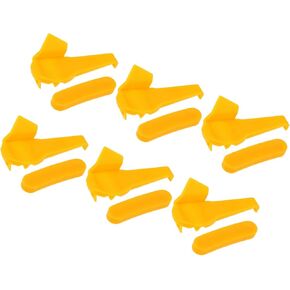 6 Sets Tire Changer Plastic Insert Tire Demount Head Tire Machine Guard Wheel Side Protector for Mount Demount Duck Head Tyre Repair 2.32"x0.75"x1.14" Stylish Design