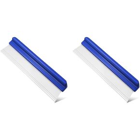 2Pcs Car Drying Squeegee,12.6in Water Blade Professional Automotive Wiper,Car Squeegee Water Blade Squeegee,Silicone Auto Car Dryer,Upgrade 3 Layer Sink for Car Water Blade