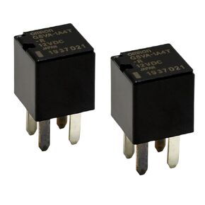 2 pcs Relay G8VA-1A4T-R, G8VA1A4TR 4 Pins 12V DC 20A SPST Automotive Power Relay,Automotive Air Conditioner, Speaker Relay Fits for Harley G8VA1A4TR01