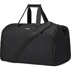 Convertible Garment Bag with Shoulder Strap, Carry On Men Women Garment Bags For Travel,2 in 1 Hanging Dress Suitcase Suit Travel Bags