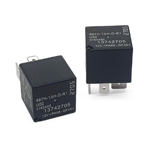 Automotive Power Relay 897H-1AH-D-R1 U02 13742705, 4Pins Multi-Purpose Relay 12VDC 70A 13306943, Pack of 2