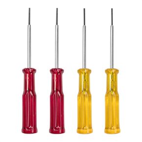 4-Piece Serger Screwdriver Set - 1.5mm, 1.6mm Hex Head Screwdriver for Singer, Brother, Janome, Juki, Babylock, Elna, Kenmore, White, New Home, and More Overlock Sewing Machines Needle