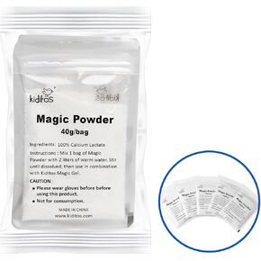 Magic Water Elf Powder Refill,Aqua Fairy Water Gel Kit Powder Refill,5 Packs