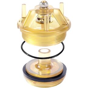 1 PC Automotive 905-212 Water Valve Replacement Repair Kit, 765 CBV & DBV ABS Steel Lightweight Stable Structure Valve Cover Disc, Modification Accessories, for Most Cars (Earthy Yellow)