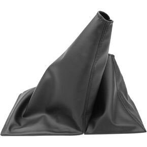 Manual Shift Boot Leather Synthetic Speed Shift Sleeve Fit for Toyota Tacoma 4x4 1996-2004, Black