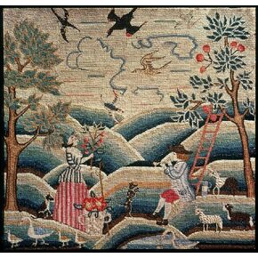 American Needlepoint Nneedlework With Patriotic Theme C1740 Poster Print by (24 x 36)
