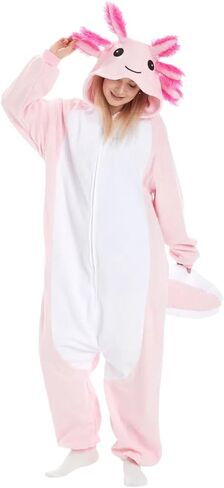 Unisex Cute Animal Onesie Pajamas Sleepwear Halloween Party Costumes in Saudi Arabia