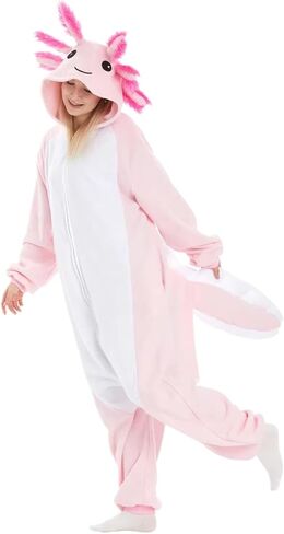 Unisex Cute Animal Onesie Pajamas Sleepwear Halloween Party Costumes in Saudi Arabia