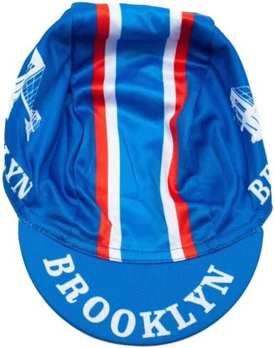 Brooklyn Bike Cap Cycling Caps Blue Bike Wear Hat Unisex Bicycle Caps Blue, One Size in Saudi Arabia