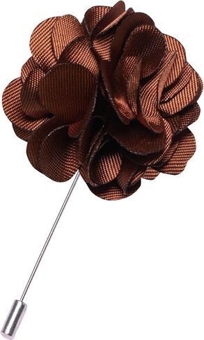 RBOCOTT Solid Color Bow Tie and Pocket Square with Lapel Pin Cufflinks Set 4PCS in Saudi Arabia