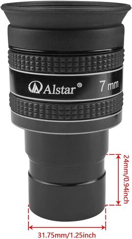 Alstar 1.25" 5mm 58-Degree Planetary Eyepiece for Telescope in Kuwait