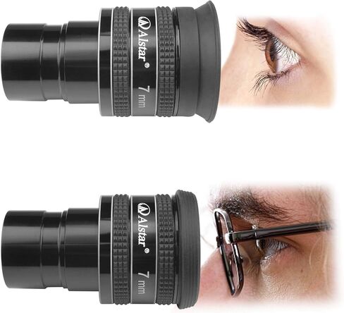 Alstar 1.25" 5mm 58-Degree Planetary Eyepiece for Telescope in Kuwait