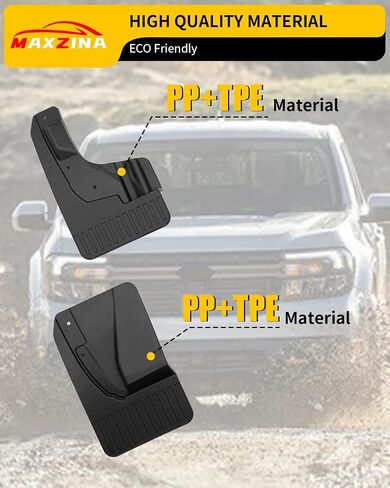 Mud Flaps Compatible with 2022 2023 2024 2025 Ford Maverick Fender Mud Guards Front & Rear No Drilling 4PCS Splash Guards Fender Flares All Weather Protection Accessories in Saudi Arabia