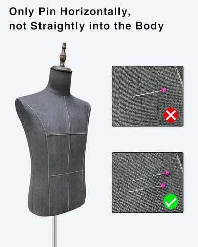 Female Mannequin Dress Form, Women Mannequin Torso for Sewing with Adjustable Metal Stand, Retail Mannequin Body, Clothing Dress Jewelry Display Manikin Body in Kuwait