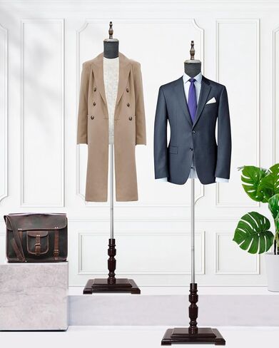 Female Mannequin Dress Form, Women Mannequin Torso for Sewing with Adjustable Metal Stand, Retail Mannequin Body, Clothing Dress Jewelry Display Manikin Body in Kuwait