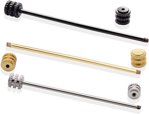 3PCS Men's Collar Bar Pins Shirts Tie Pins Necktie Pin Stick Collar Brooch in Kuwait