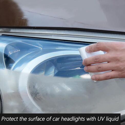 VIBRATITE Car Headlight Restoration Kit, Headlight Lens Cleaner and Restorer Kit, 3 Inch Car Polishing Sanding Kit with 1/4 Inch Shank Backing Pad, Drill Buffing Sponge Pads, Soft Interface Pad, 37PCS in Saudi Arabia
