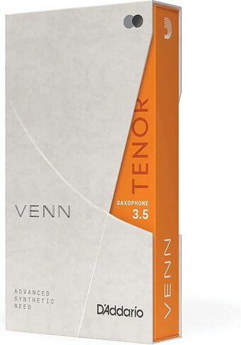 D'Addario VENN G2 Synthetic Alto Saxophone Reeds - Alto Sax Reeds with Advanced Synthetic Reed Construction of Polymer Fibers, Resin, Natural Cane - Strength 2.5 in Saudi Arabia