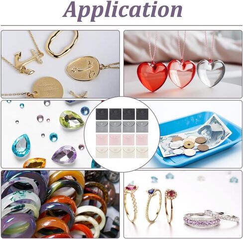NBEADS 20 قطعة من أكياس المجوهرات المخملية، 2.75 × 2.75 بوصة 4 أكياس هدايا مجوهرات مع زر المفاجئة أكياس تخزين المجوهرات المخملية حقيبة هدايا فاخرة لهدية عيد الأم والمجوهرات وقلادة وسوار التعبئة in Saudi Arabia