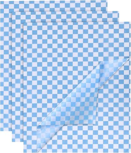 HEYPLACE 100 Sheets Red and White Checkered Tissue Paper, 14x20 Inch Gift Wrapping Paper Plaids Art Paper for Gift Bags Packaging Crafts Birthday Wedding Baby ShowerChristmas Decorations in Kuwait