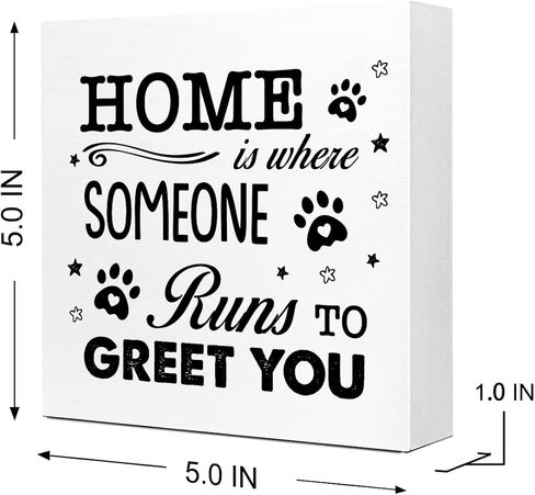 All You Need is a Dog and the Beach Wooden Sign Desk Decor,Rustic Dog Quote Wood Block Sign Desk Decorations for Dog Mom Home Bedroom Beach House Shelf Table Decor Gifts in Saudi Arabia