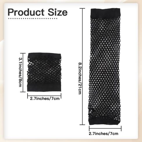 Fishnet Gloves Fingerless Fish Net Arm Sleeves Costume Accessories Women Girls Fingerless Mesh Gloves Halloween in Saudi Arabia