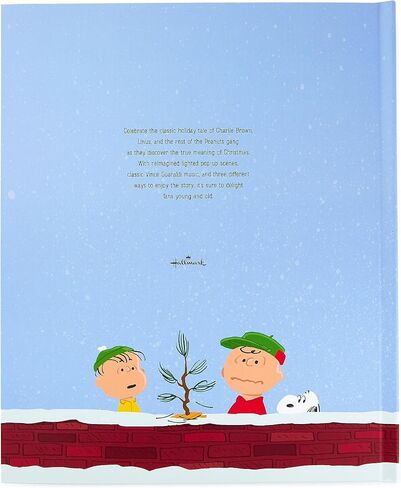 Hallmark Peanuts It's The Great Pumpkin, Charlie Brown Lighted Pop-Up Book, Gift for Kids in Saudi Arabia