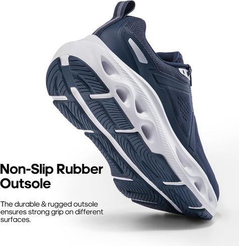 NORTIV 8 Men's Comfortable Walking Running Tennis Shoes MovePropel Athletic Gym Workout Jogging Cross Training Fashion Sneakers in Kuwait