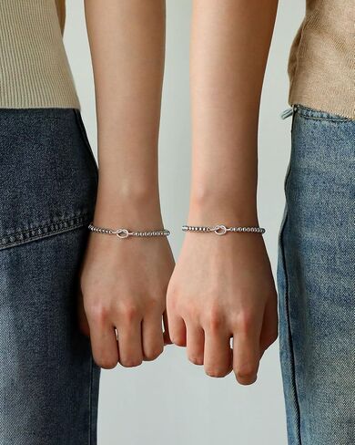 UNGENT THEM Friendship is a Knot Bracelet Friendship Gifts for Women Best Friend Birthday Christmas Gifts Ideas in Saudi Arabia