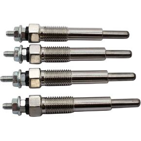 4 PCS/SET SHLPDFM Glow Plugs 8-97028-369-0 Fits for Isuzu GMC Chevrolet NPR NQR 4BD2 4BD2T 6BD1 3.9L Engine Glow Plugs