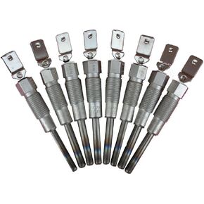 8PCS Glow Plugs Compatible with Ford F250 F350 6.9L Diesel Trucks 1983-1987 E3TZ12A342A Glow Plug