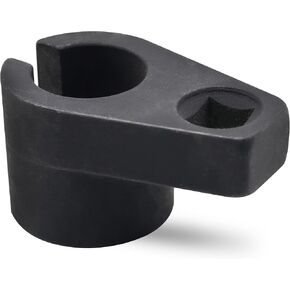 Offset Oxygen Sensor Socket 3/8-Inch Drive 7/8-Inch 22mm Universal for Most Cars Oxygen Sensor Offset Puller Wire Gate Accesses Sensor from Side Preventing Damage to Wires