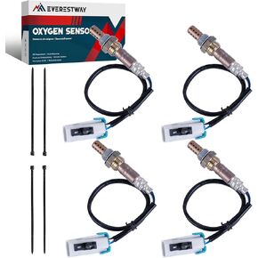 SG1857 234-4668 Oxygen Sensor Upstream or Downstream Compatible with 2003 2004 2005 GMC Sierra 1500 Yukon 5.3L Chevrolet Silverado 1500 Tahoe 5.3L 4 PCS