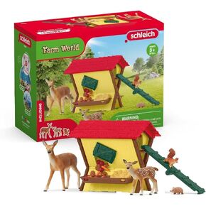 Schleich Feeding The Forest Animals