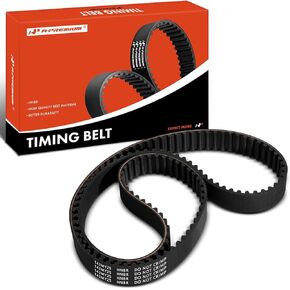 A-Premium Engine Timing Belt Compatible with Lexus IS300 2001-2005, GS300 1993-2005, SC300 1992-2000 & Toyota Supra 1993-1998, 3.0L - Replace# 1356849036
