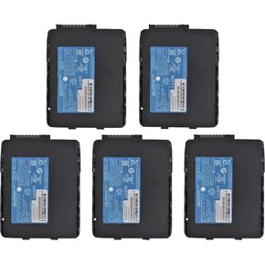 5-Pack BT-000318 Replacement Batteries for Zebra for Symbol TC70 TC70X TC700H TC700K TC72 TC75 TC75X TC75EK TC75AH TC75GK TC77 TC77HL TC20XL BT-000318-01 BTRY-TC70X-46MA1-01 Barcode Scanner