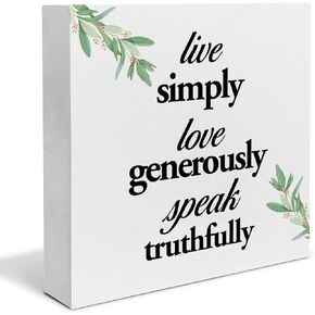 Inspiration Saying Wood Box Sign Desk Decor Life is Tough But So are You Country Rainbow Wood Block Sign Decor for Home Office Bedroom Shelf Wall