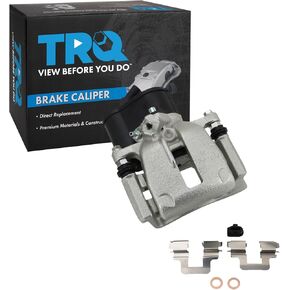 TRQ Rear Right Brake Caliper w/Bracket Passenger Side Compatible with 2015 Audi Q3 Q3 Quattro 2009-2017 Volkswagen CC 2009-2010 Passat Tiguan 2018 Tiguan Limited