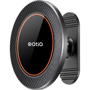 OQTIQ [2 Pack] Magnetic Phone Holder for Car, Multi-Functional Phone Mount Stick On Rectangle Flat Car Dashboard Magnetic Car Mount Holder for Cell Phones, Mini Tablets iPad
