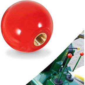 Red Shift Lever Knob for John Deere 1020, 1030, 1120, 1130, 1530, 1630, 2020, 2030, 2040, 2120, 2130, 2240, 2440, 2630, 2840, 2940, 3030, 3120 and More